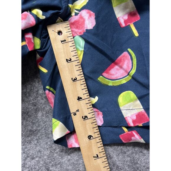 Spicy Tuna Swim Shorts Mens Small Blue Bathing‎ Suit Trunks Pink Popsicle B - Picture 6 of 8